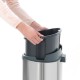 Kош за отпадъци Touch bin 40л (платиниум)