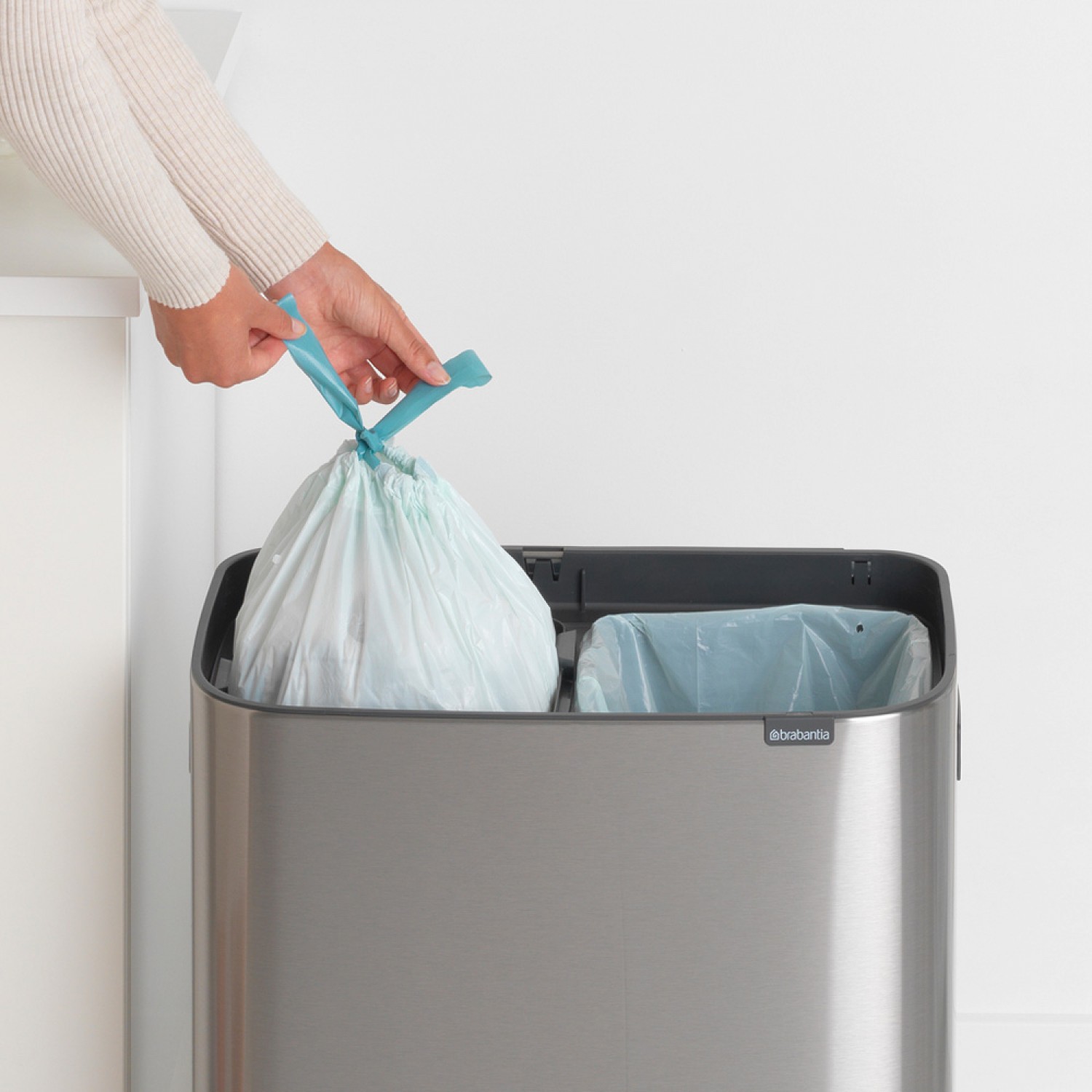Кош за разделно събиране на отпадъци Bo Touch Bin 2х30л (FPP) 