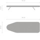 Маса за гладене Tabletop S 95х30см Metalized