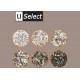 Мелничка за сол Paris U-Select 22см (шоколад/бук)