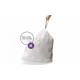 Кош за отпадъци с педал Slim 40л (черен)