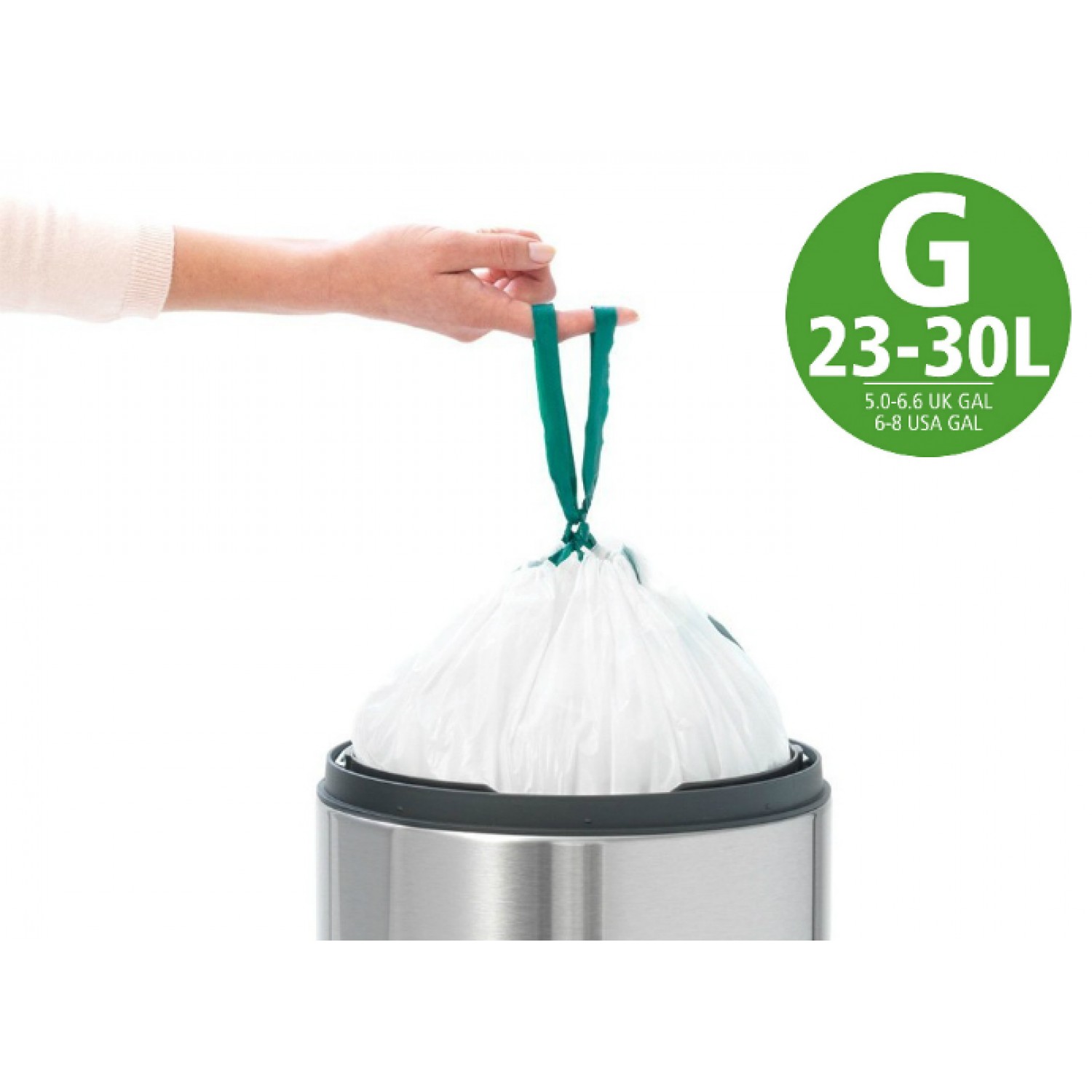 Кош за отпадъци Touch bin 30л (стомана мат)