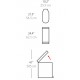 Кош за отпадъци с педал Slim 45л N (FPP)