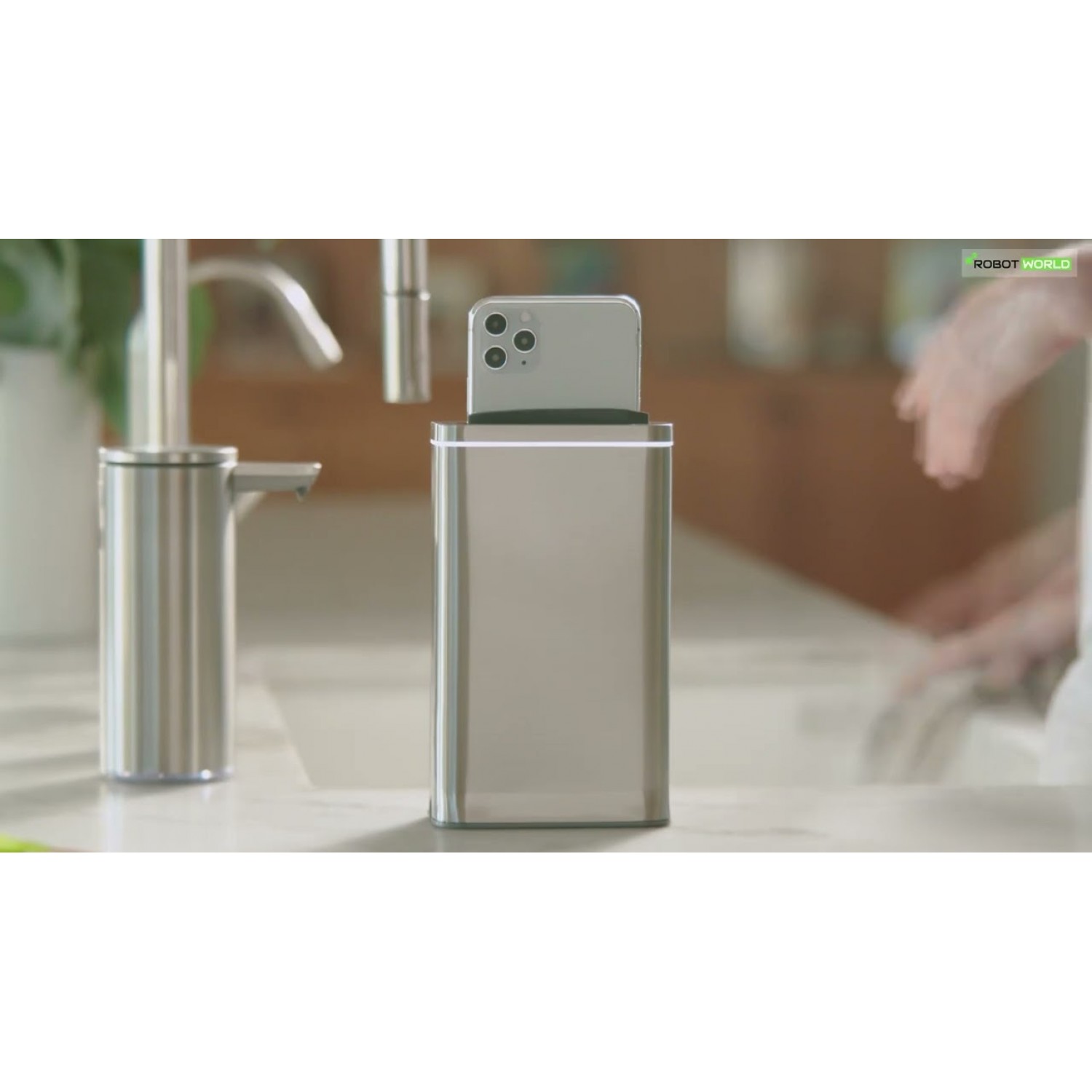 Устройство за дезинфекция на телефон Cleanstation (бял)