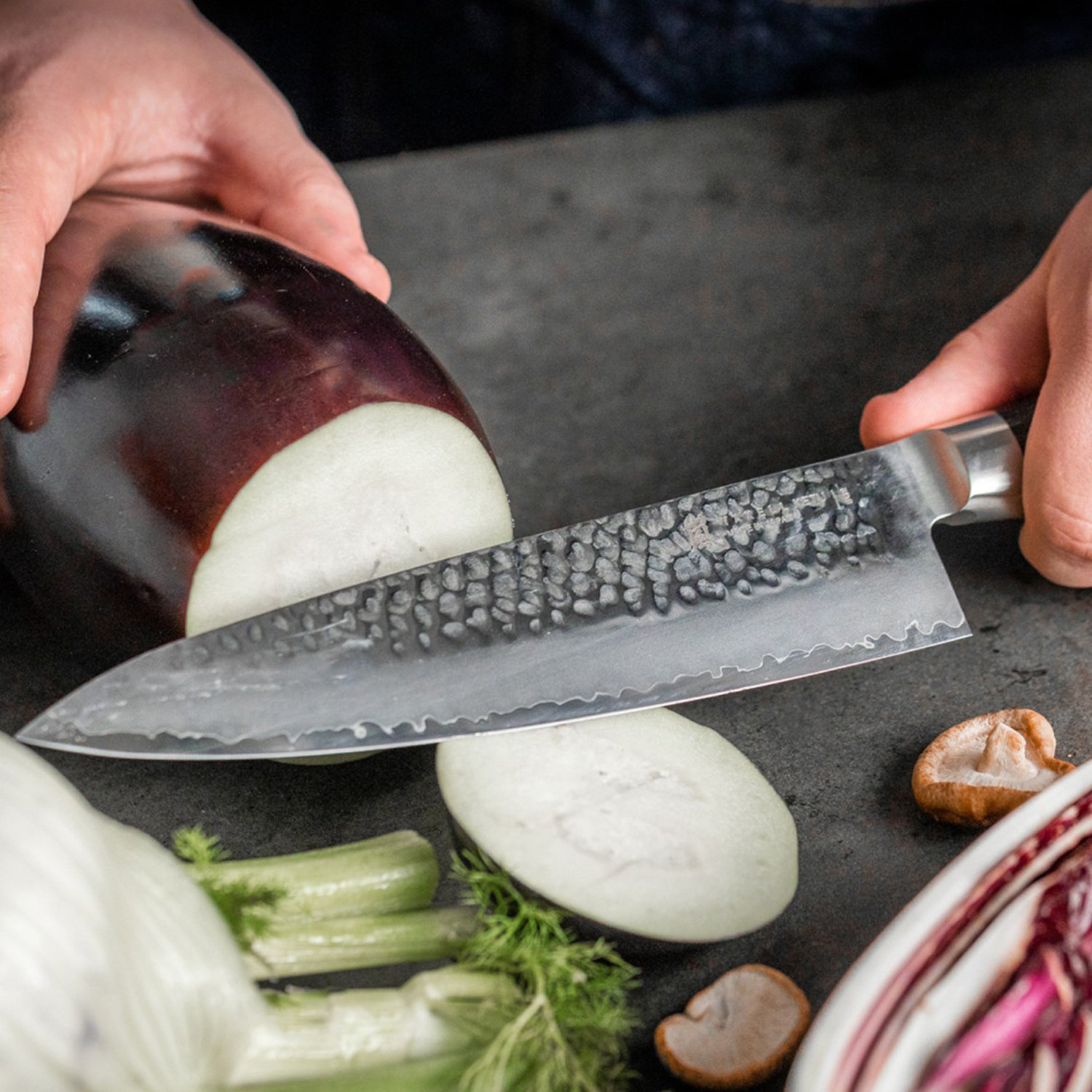 Нож Nakiri, 16,5см, Ketu